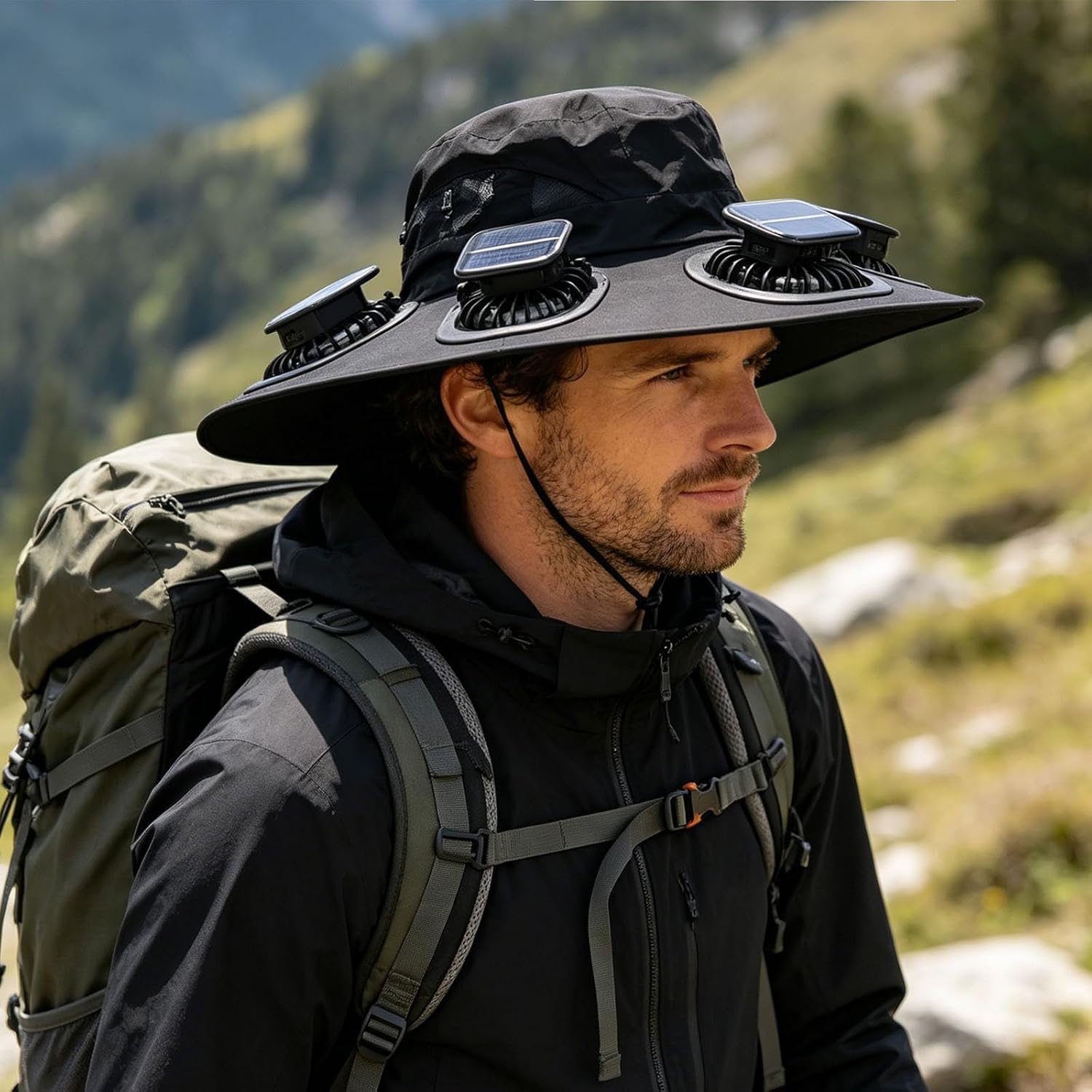 2026 Hot Summer 6 Fans Visor C - огляд і ціна Visor Sun Hat