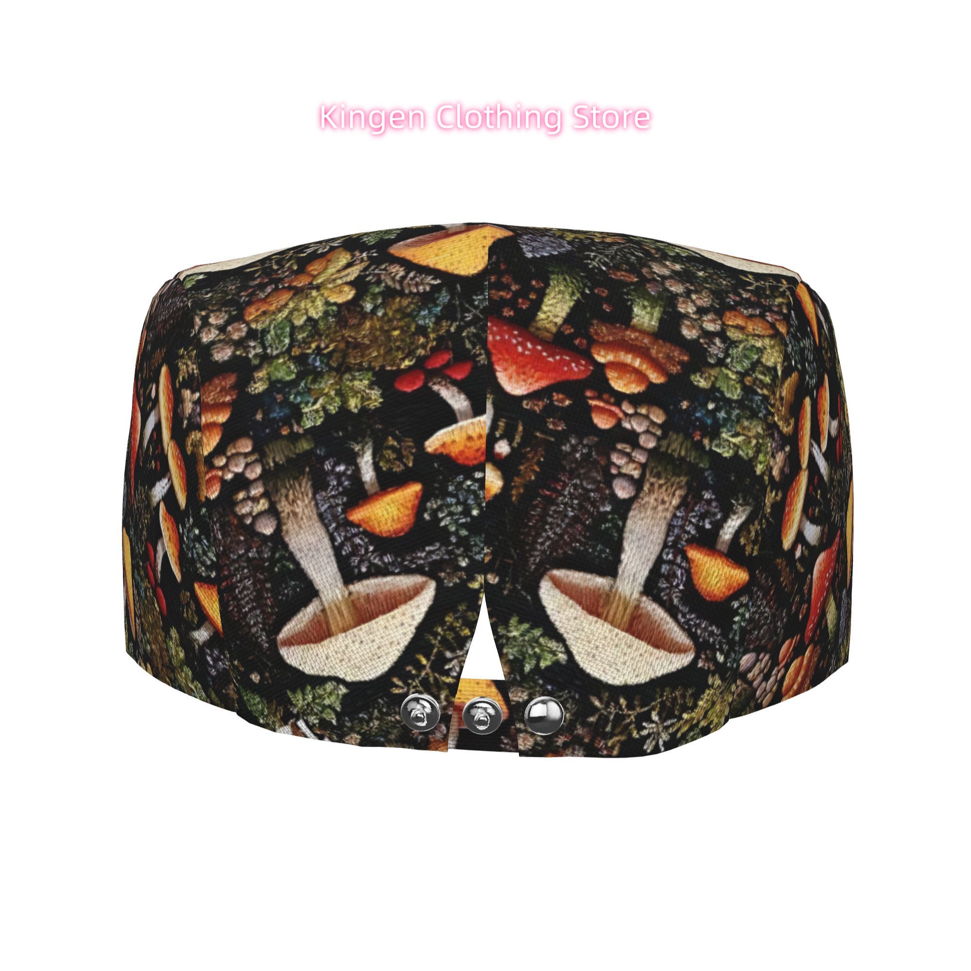 Mysterious Forest Floor Mushro - огляд і ціна Newsboy Cap Ivy